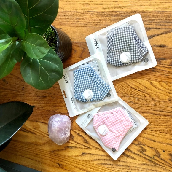 face mask gingham - Picture 1 of 2